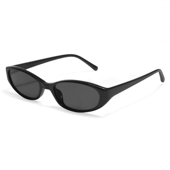 Retro Oval Sunglasses Y2K Chic Cat Eye Lightweight Minimal Sunnies main image 5
